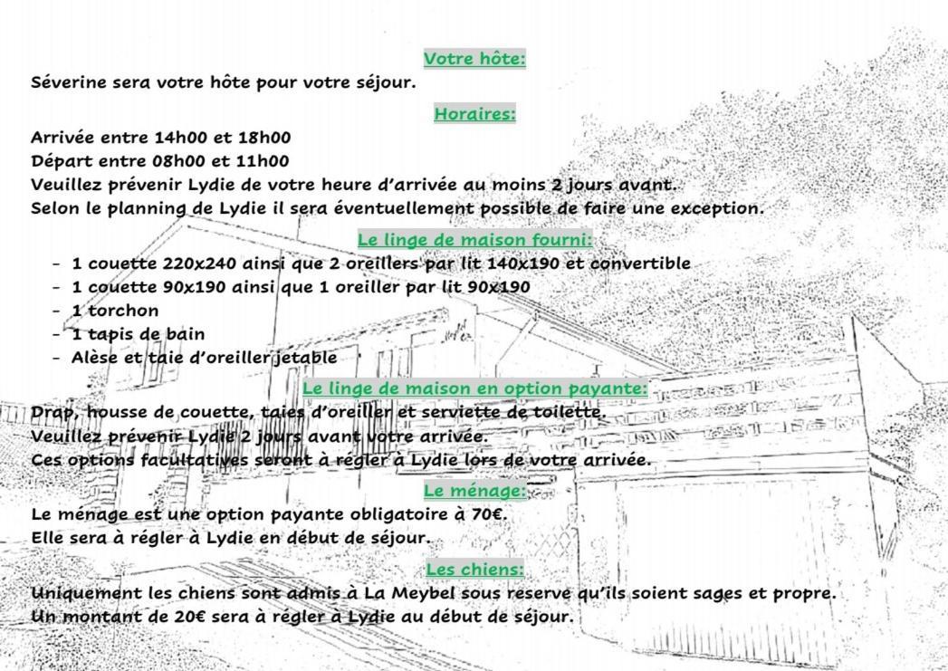 Vakantiehuis Maison Chaleureuse La Meybel La Bresse
